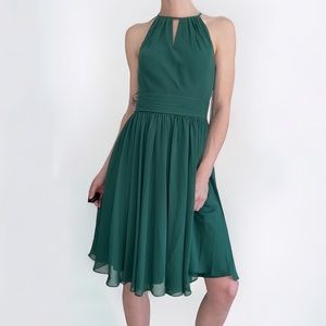 JJ’s House Dark Green Wedding & Formal Padded Mini Bridesmaid Dress